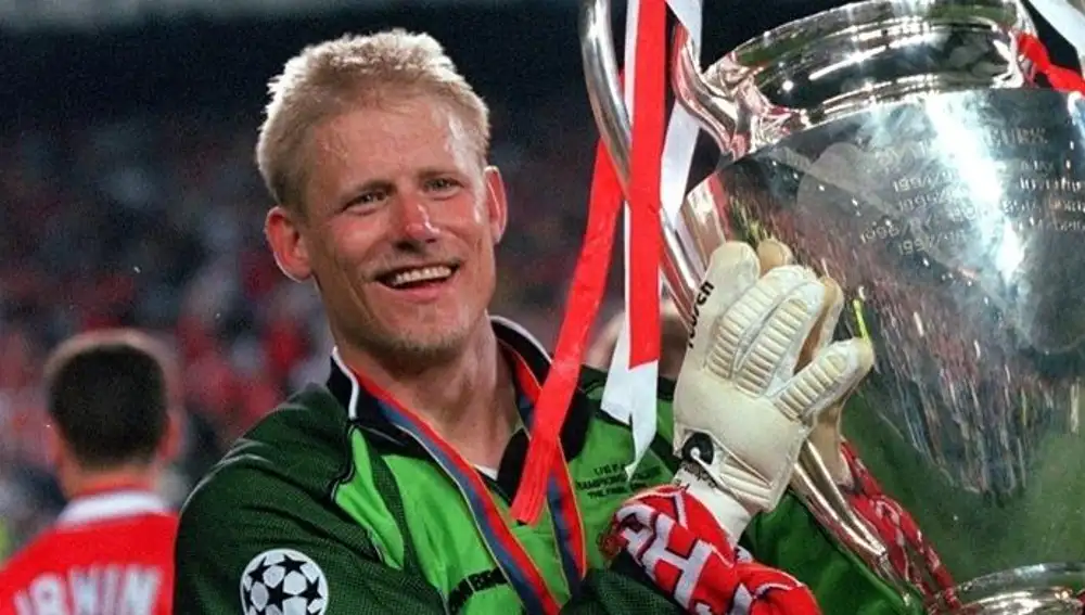 Peter Schmeichel, ganador de la Champions con el Manchester United en 1999