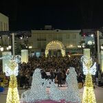 Vista del Escenario Real, en la Plaza Mayor
