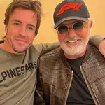 Briatore junto a Fernando Alonso