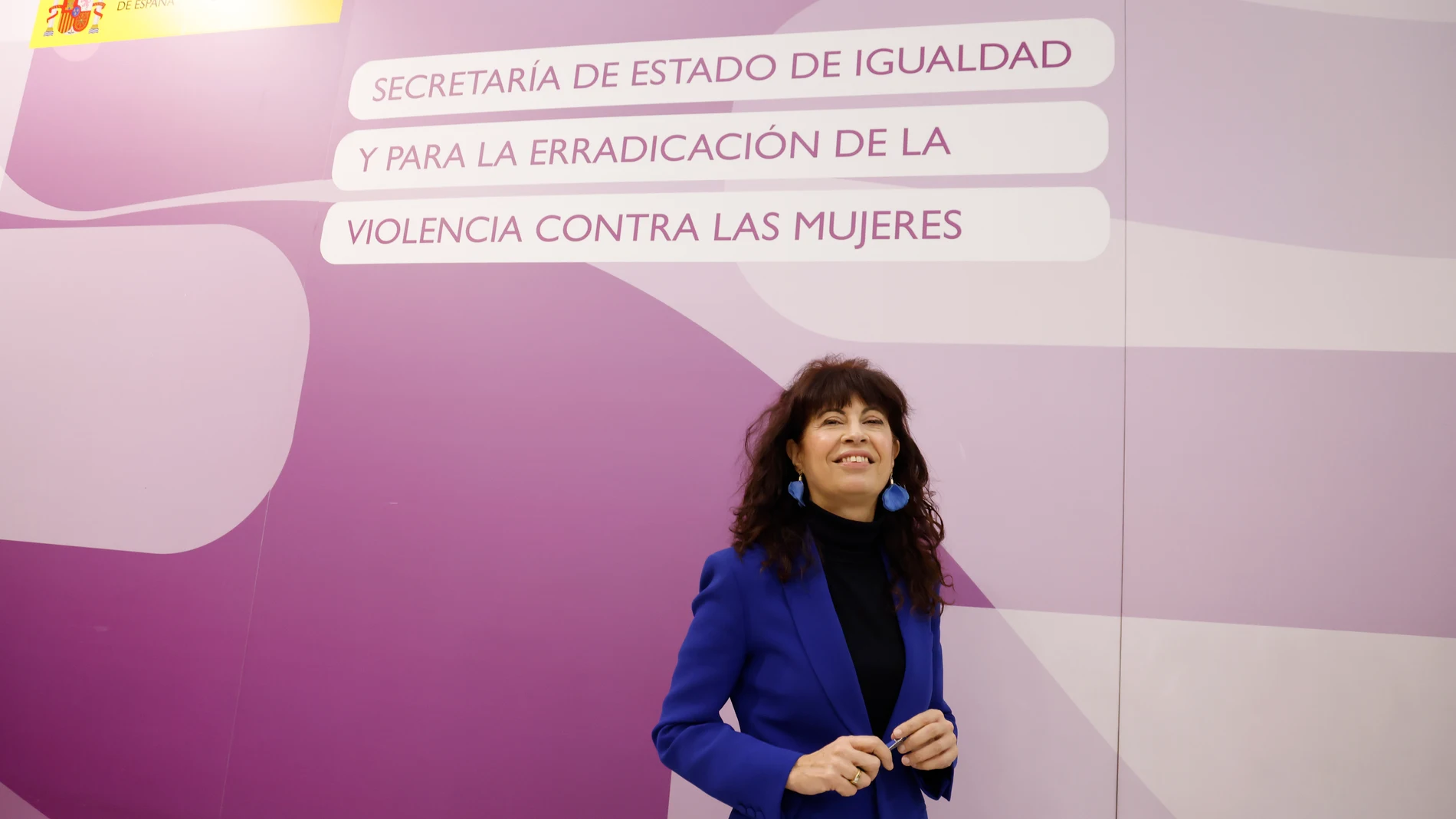MADRID, 16/12/2024.- La ministra de Igualdad, Ana Redondo, preside la Conferencia Sectorial de Igualdad este lunes en la sede del ministerio. EFE/Blanca Millez
