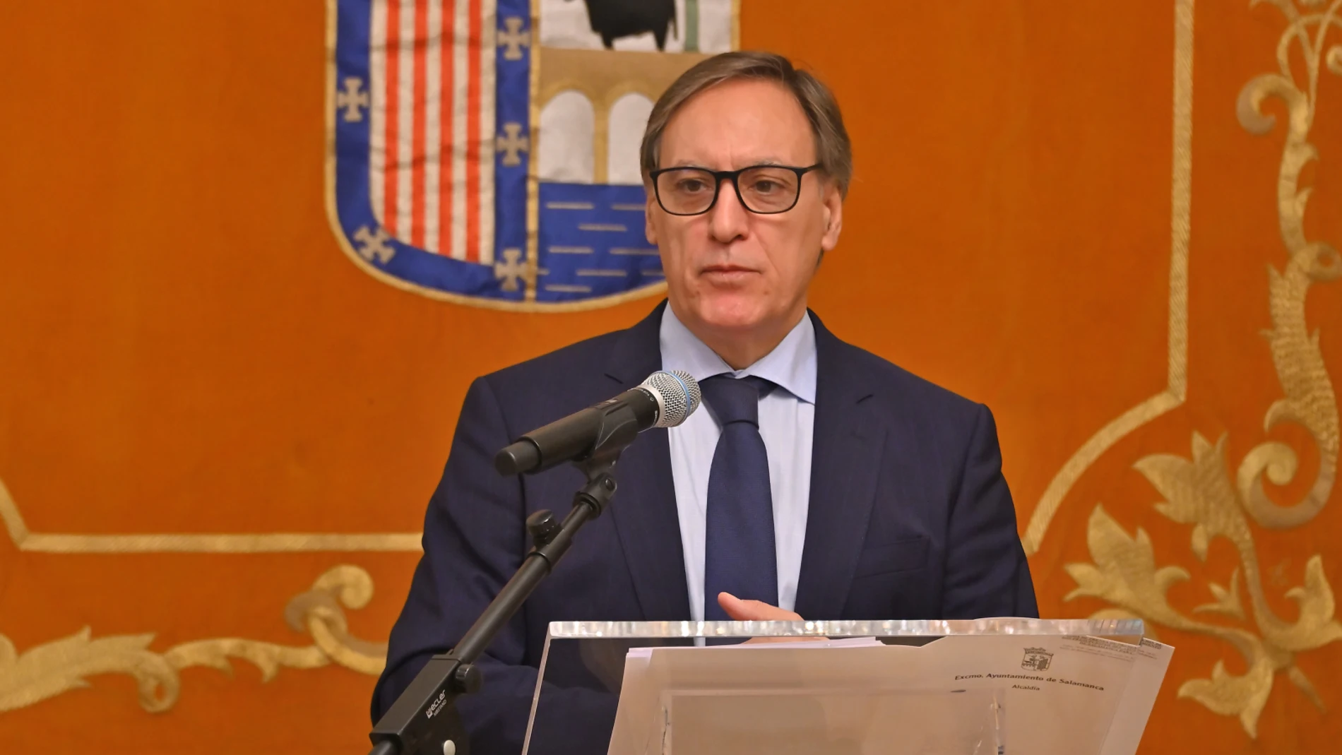 El alcalde de Salamanca, Carlos García Carbayo