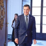 Juanma Moreno, se reúne con la presidenta del Consejo Consultivo de Andalucía, María Jesús Gallardo