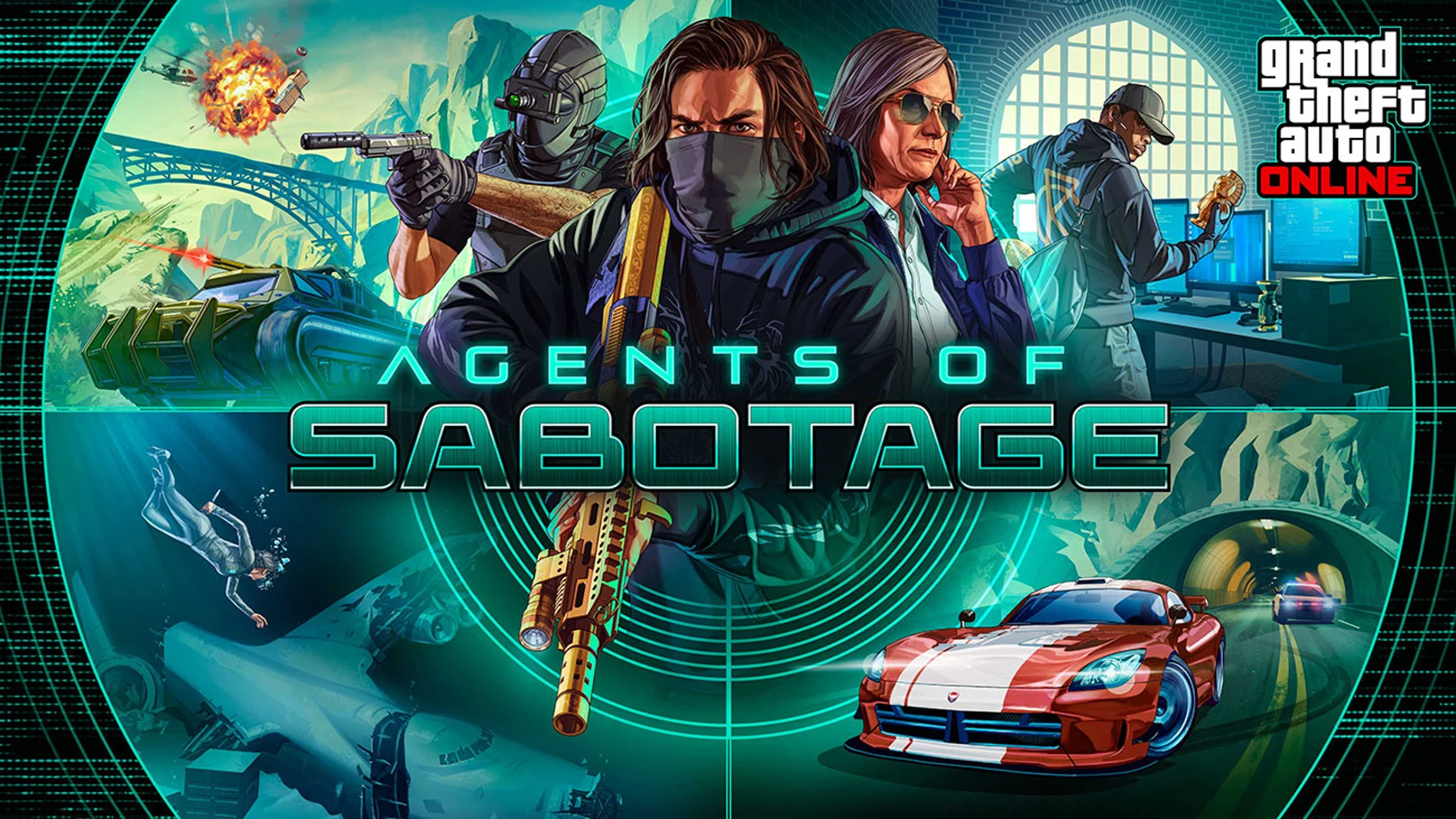 Agents of Sabotage: La temporada navideña llega a Los Santos con una espectacular expansión