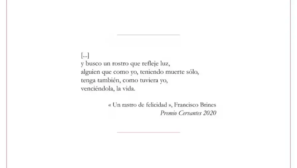Poema Francisco Brines