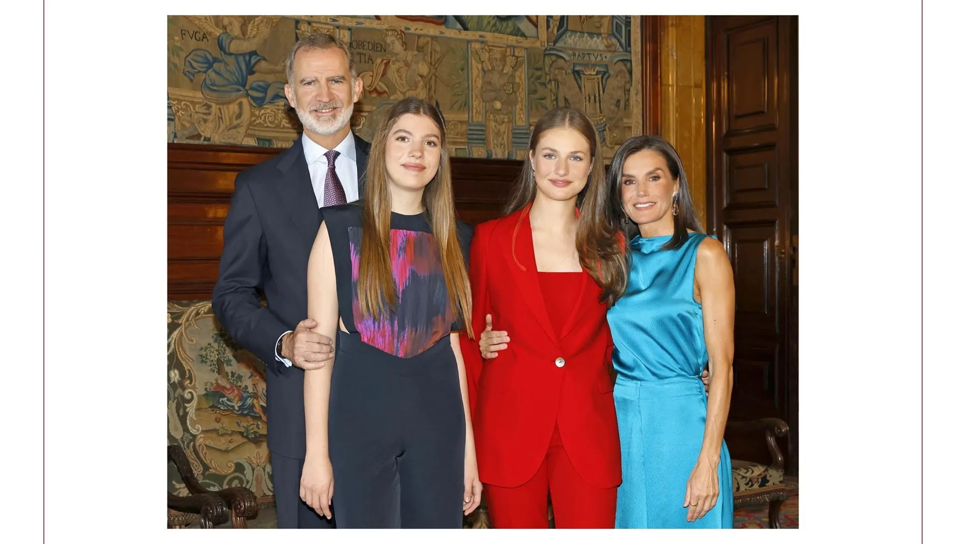 La Familia Real rinde homenaje a las víctimas de la DANA en su felicitación navideña de este año