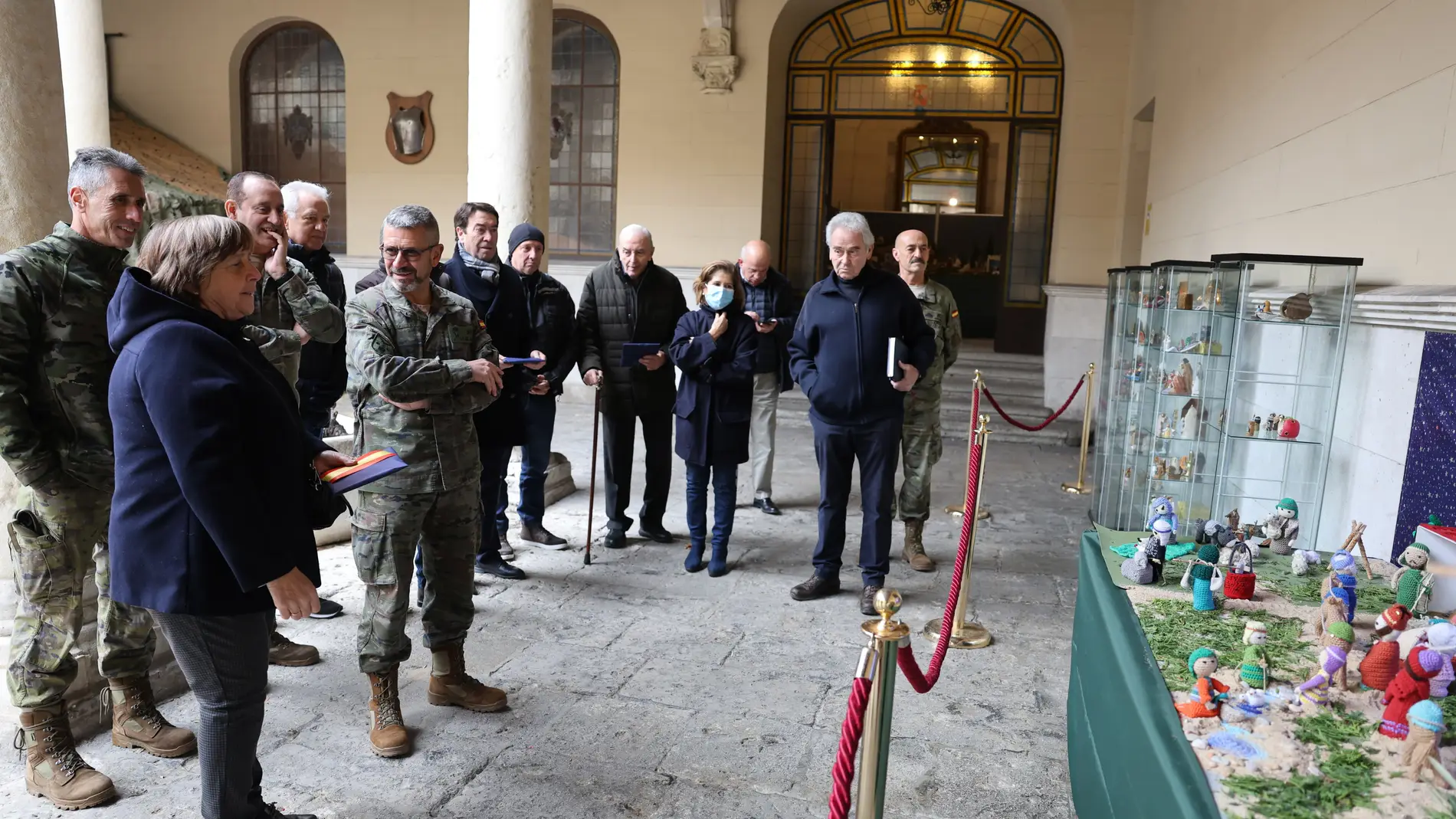 El Palacio Real de Valladolid acoge hasta el 7 de enero la ‘Exposición de Belenes (Navidad en el Palacio)’
