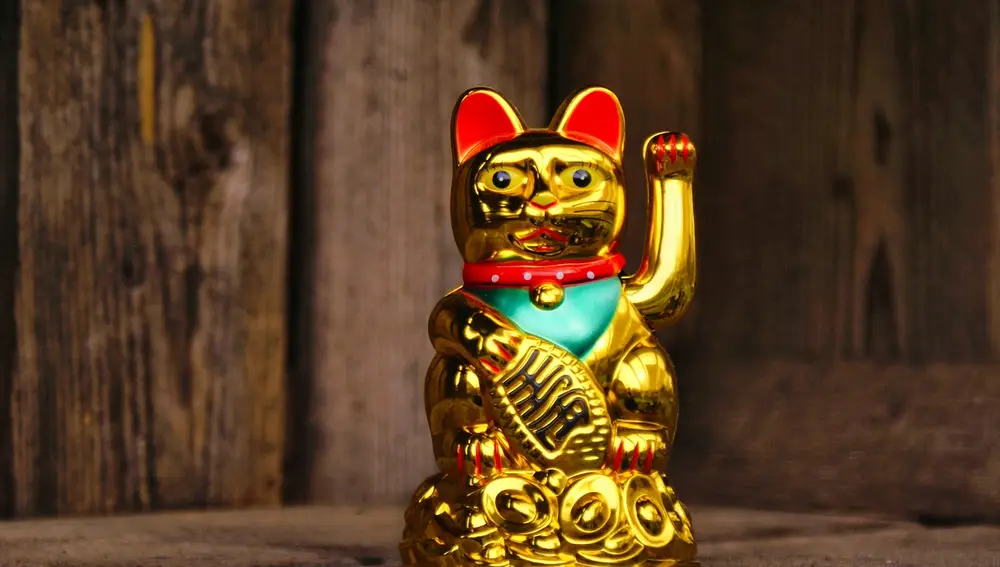 Gato chino de la suerte