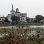 Aldea del Rocío, en Almonte (Huelva)