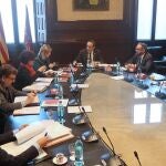 Reunión de la Mesa del Parlament