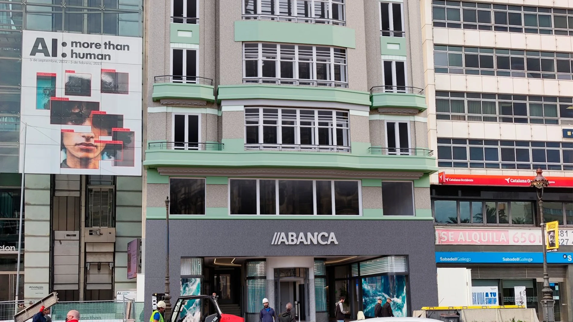 El Cine Avenida renace como 'Espazo Avenida', la nueva sede corporativa de Abanca en A Coruña