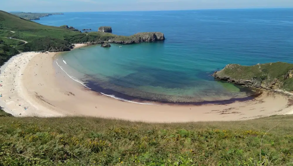 Playa de Torimbia.