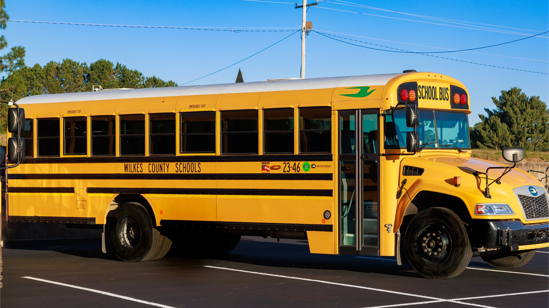 Blue Bird recently supplied 17 state-of-the-art electric and propane-powered school buses to Wilkes County Schools (WCS) in Georgia. WCS is now the first school district in the state to serve all of its 25 daily bus routes exclusively with zero- and ultra-low-emission school buses. The upgrade of the school bus fleet helps Wilkes County Schools improve student and community health while significantly reducing operating costs. (Image provided by Wilkes County Schools)