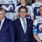 Presentación del equipo Movistar para la temporada 2025