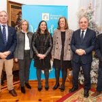 Tradicional desayuno navideño celebrado en el Palacio de la Diputación de Palencia