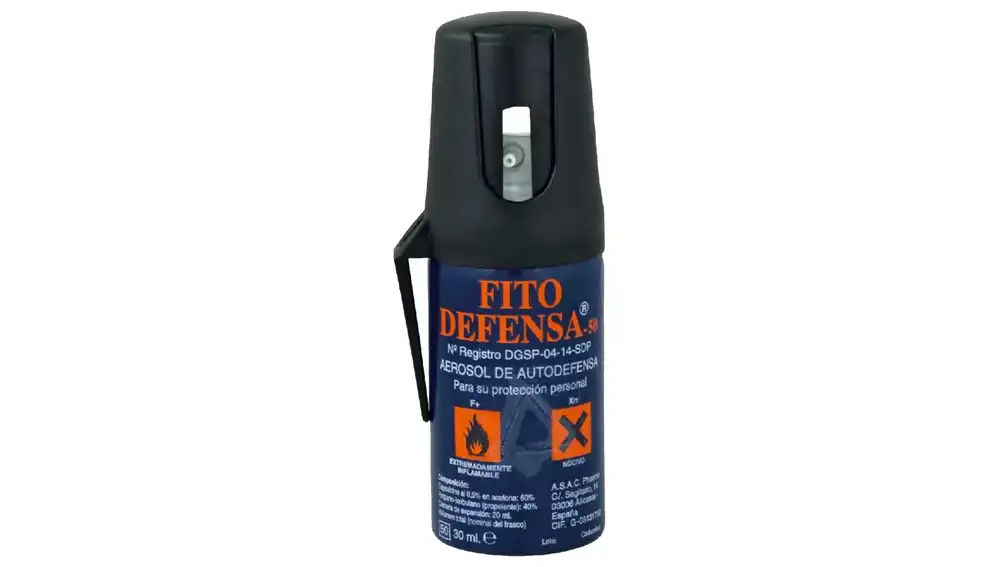 Spray de defensa personal FITO DEFENSA 50 homologado