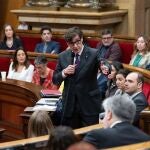 El pleno del Parlament de Cataluña, marcado por la comparecencia de Illa por la Junta de Seguridad