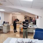Agentes de la Policía canaria e Inspección de Trabajo