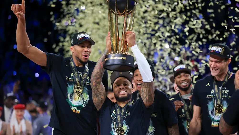 NBA Cup Bucks Thunder Basketball