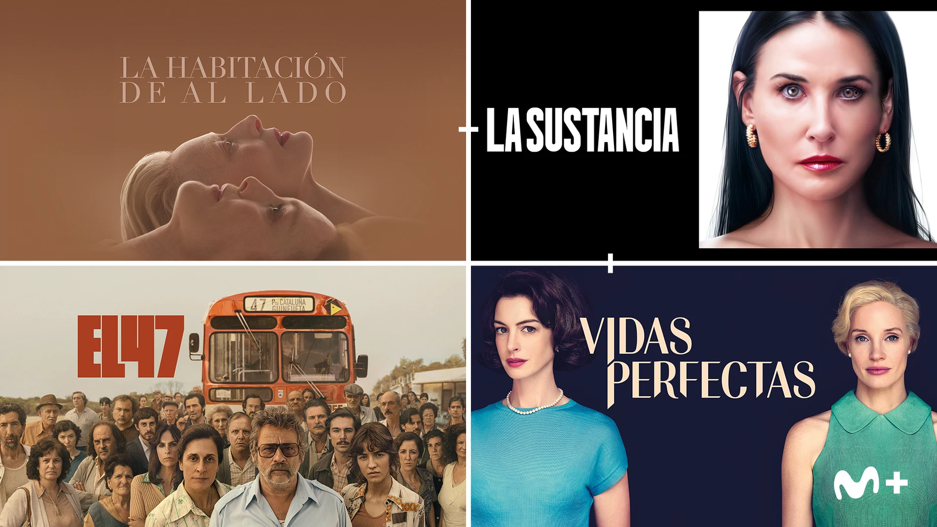 Movistar Plus+ se llena de cine de estreno en enero de 2025