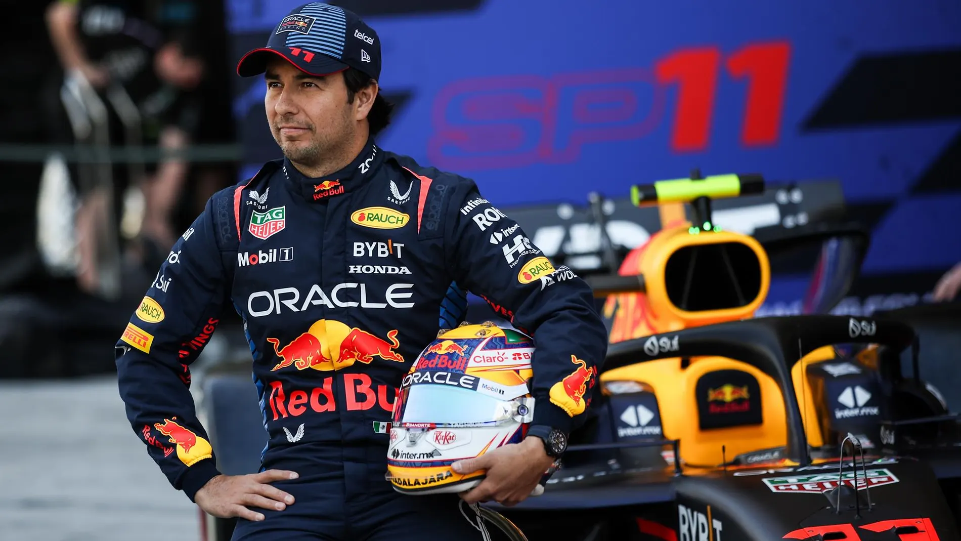 "Checo" Pérez, expiloto de Red Bull