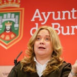 Cristina Ayala, alcaldesa de Burgos