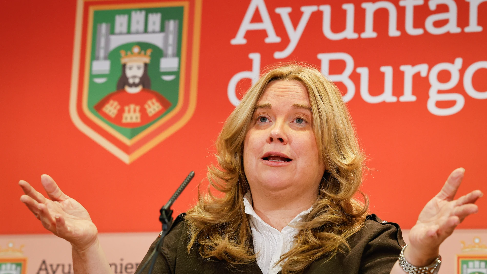 Cristina Ayala, alcaldesa de Burgos