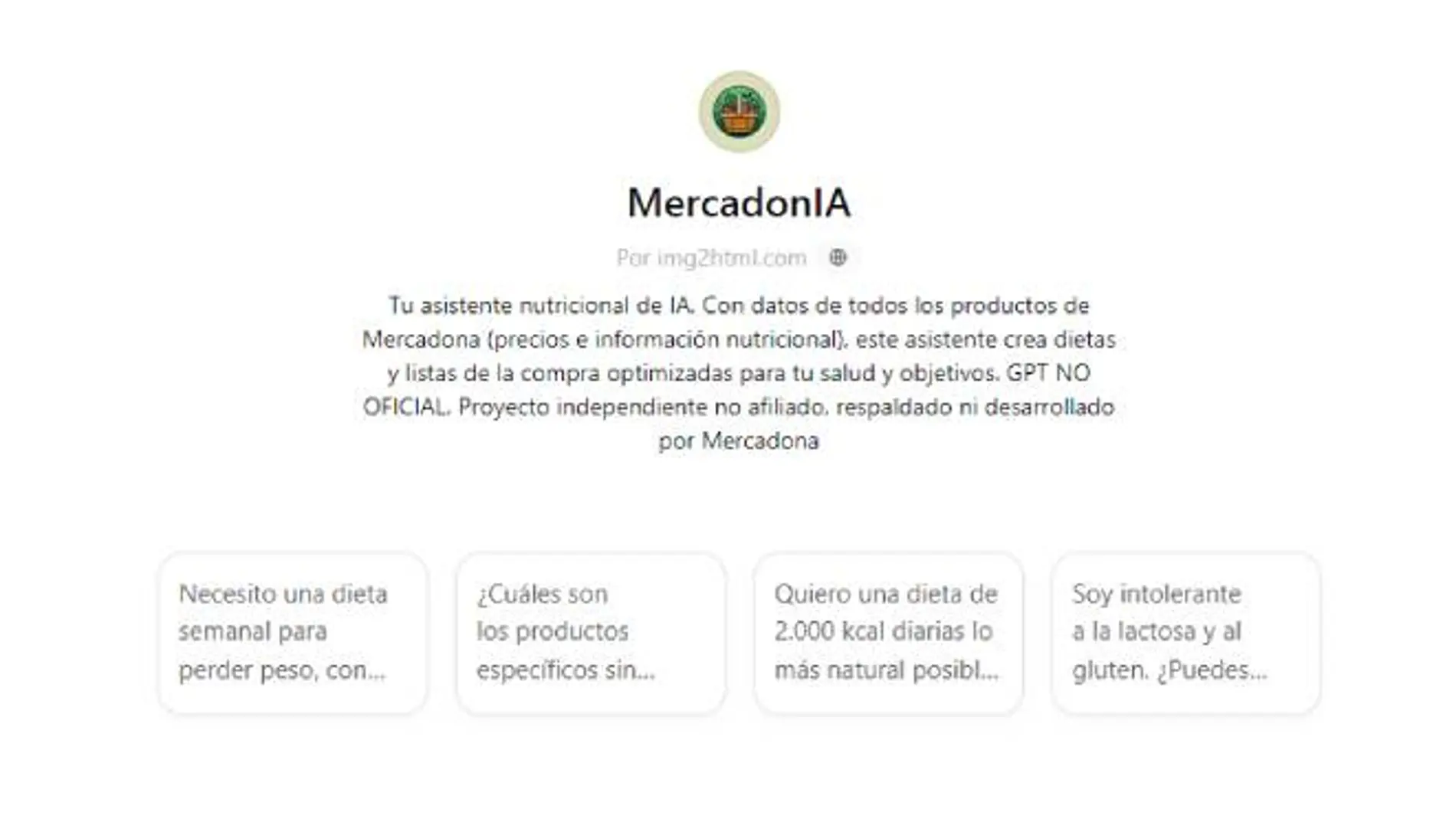 MercadonIA, el GPT de ChatGPT con el que puedes comprar mejor y más barato en Mercadona.