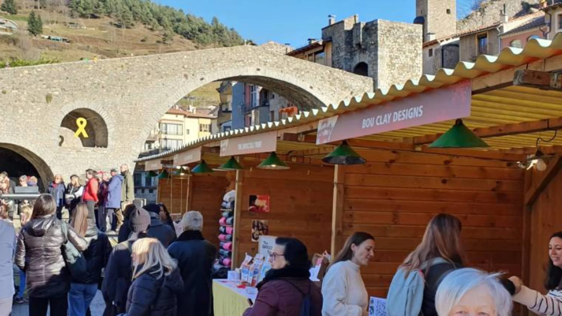 Mercado navideño de Camprodon