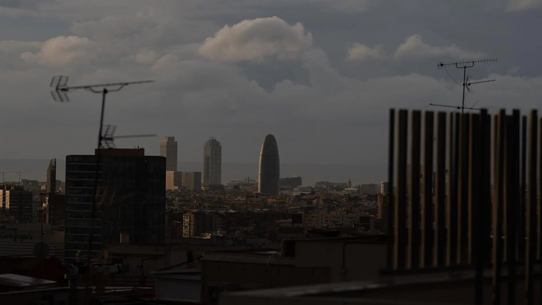 Panorámicas de Barcelona desde el Mirador de Torre Bar