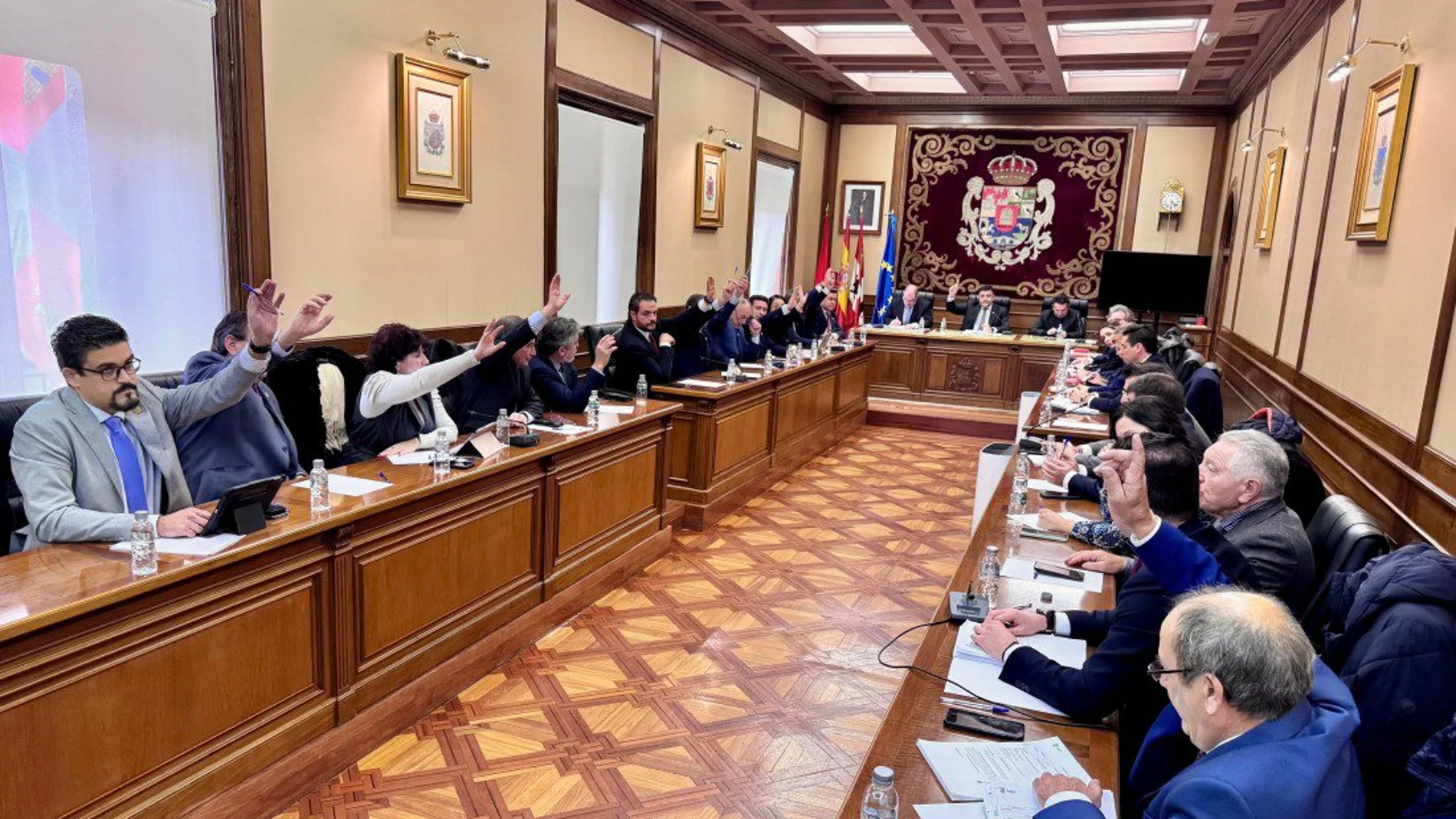 Pleno de la Diputación de Ávila