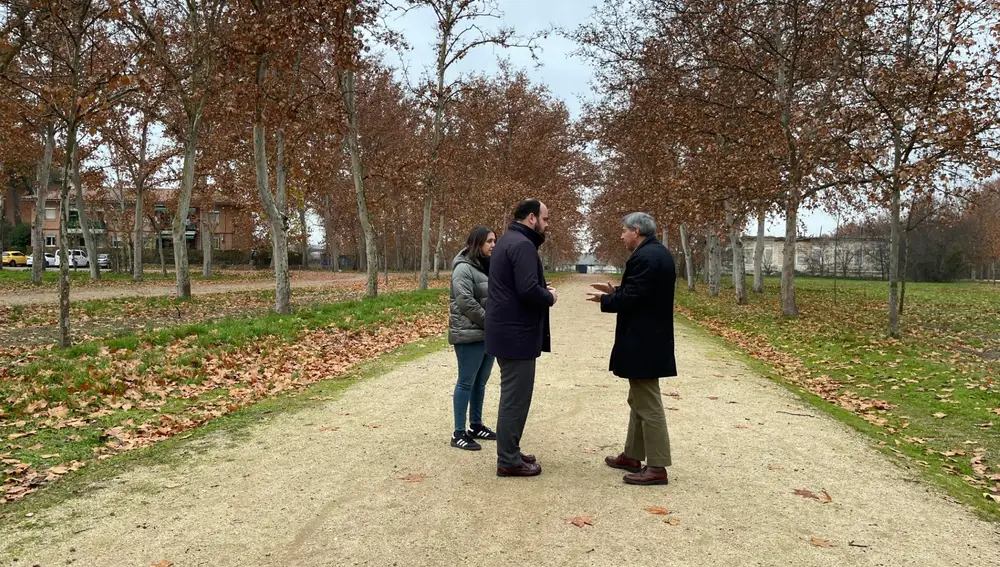 Acceso peatonal al Palacio Real de Aranjuez