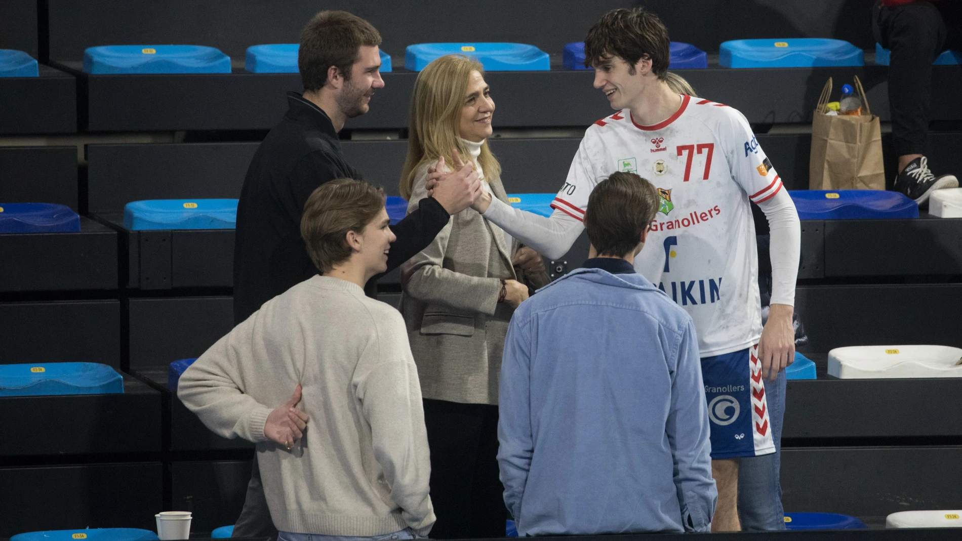 El look de la Infanta Cristina.