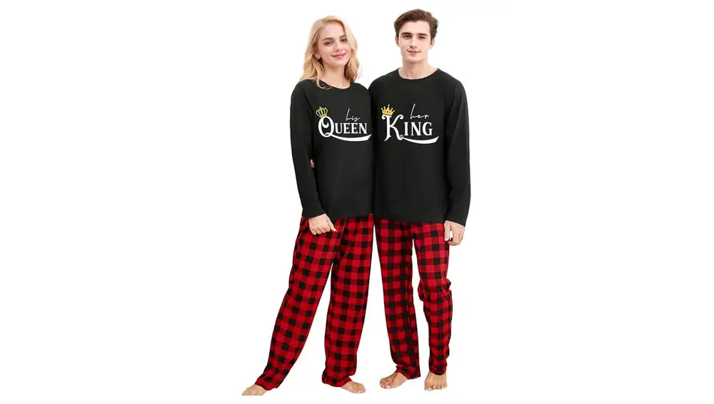 Pijama navideño Queen & King