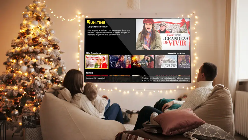 Runtime Cine y Series celebra la magia de las fiestas con su programación especial de Navidad y Reyes