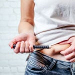 Una paciente de diabetes