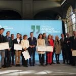 Entrega de los Premios Andalucía de Periodismo en el Palacio de San Telmo, en Sevilla