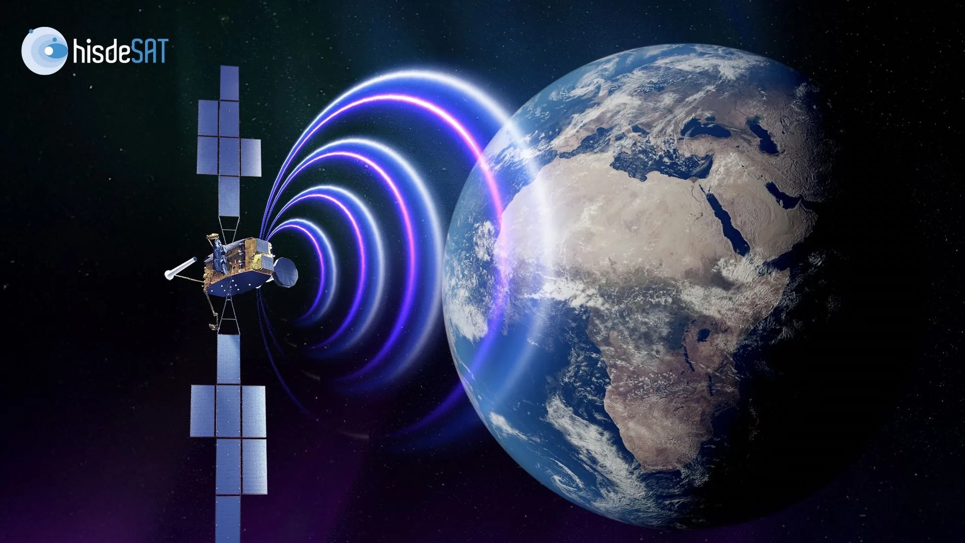 Recreación del satélite de comunicaciones seguras SpainSat NG I