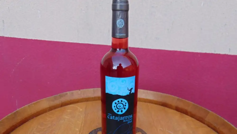 Botella de Rosado Catajarros Élite de la Do Cigales