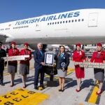 Economía.- Turkish Airlines inaugura sus vuelos a la capital de Chile y llega a diez países de América Latina