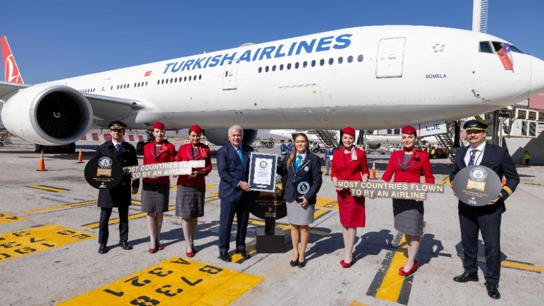 Turkish Airlines inaugura sus vuelos a la capital de Chile y llega a diez países de América Latina REMITIDA / HANDOUT por TURKISH AIRLINES Fotografía remitida a medios de comunicación exclusivamente para ilustrar la noticia a la que hace referencia la imagen, y citando la procedencia de la imagen en la firma 20/12/2024