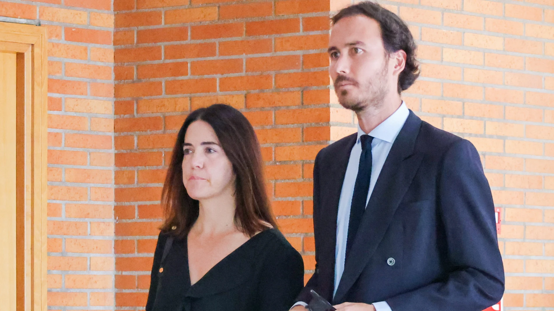 Fernando Chávarri y su pareja