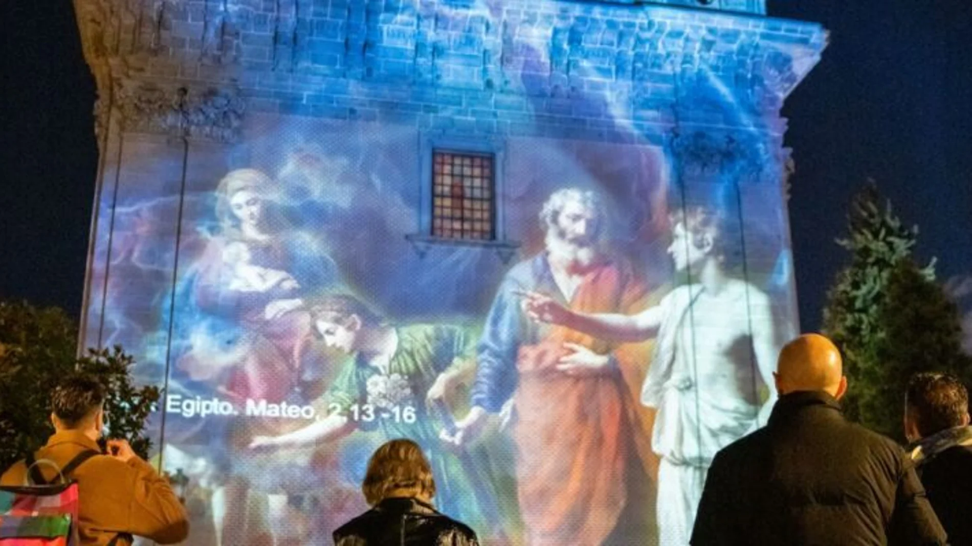 Los belenes proyectados de Madrid: arte inmersivo a pie de calle