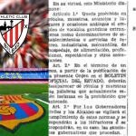 Decreto de Serrano Suñer que impuso la lengua del Imperio en el fútbol