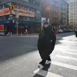 Tamara Falcó con abrigo edredón.