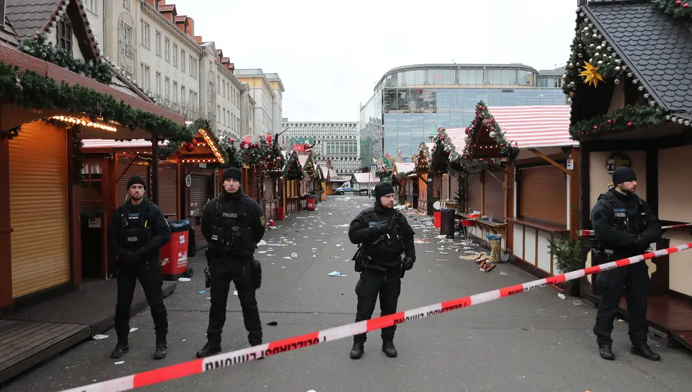 Mercado navideño de Magdeburgo tras el atentado