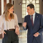 Juanma Moreno y Sara Aagesen se reúnen en Sevilla