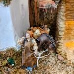 Una de las figuras que componen el belén 