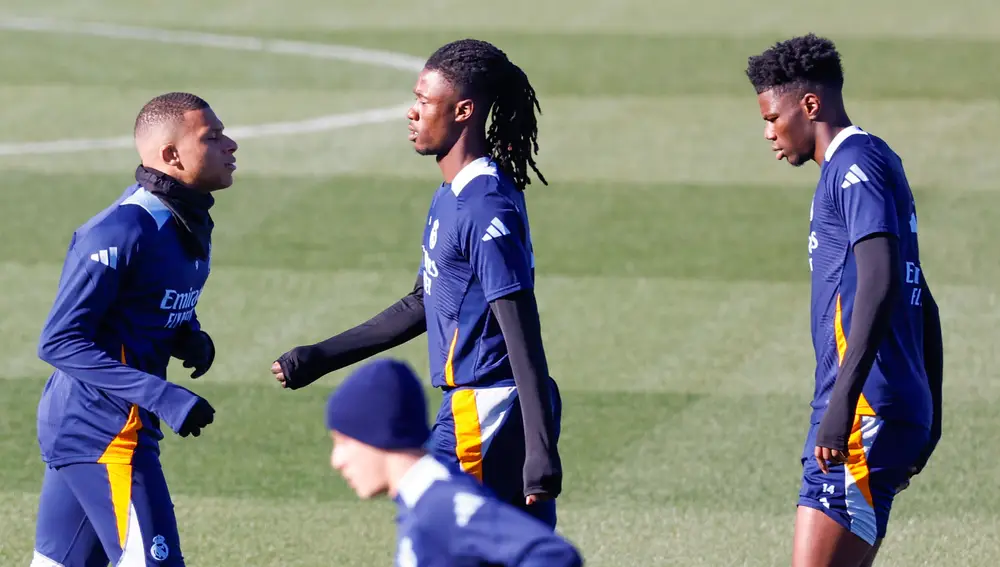 Entrenamiento del Real Madrid
