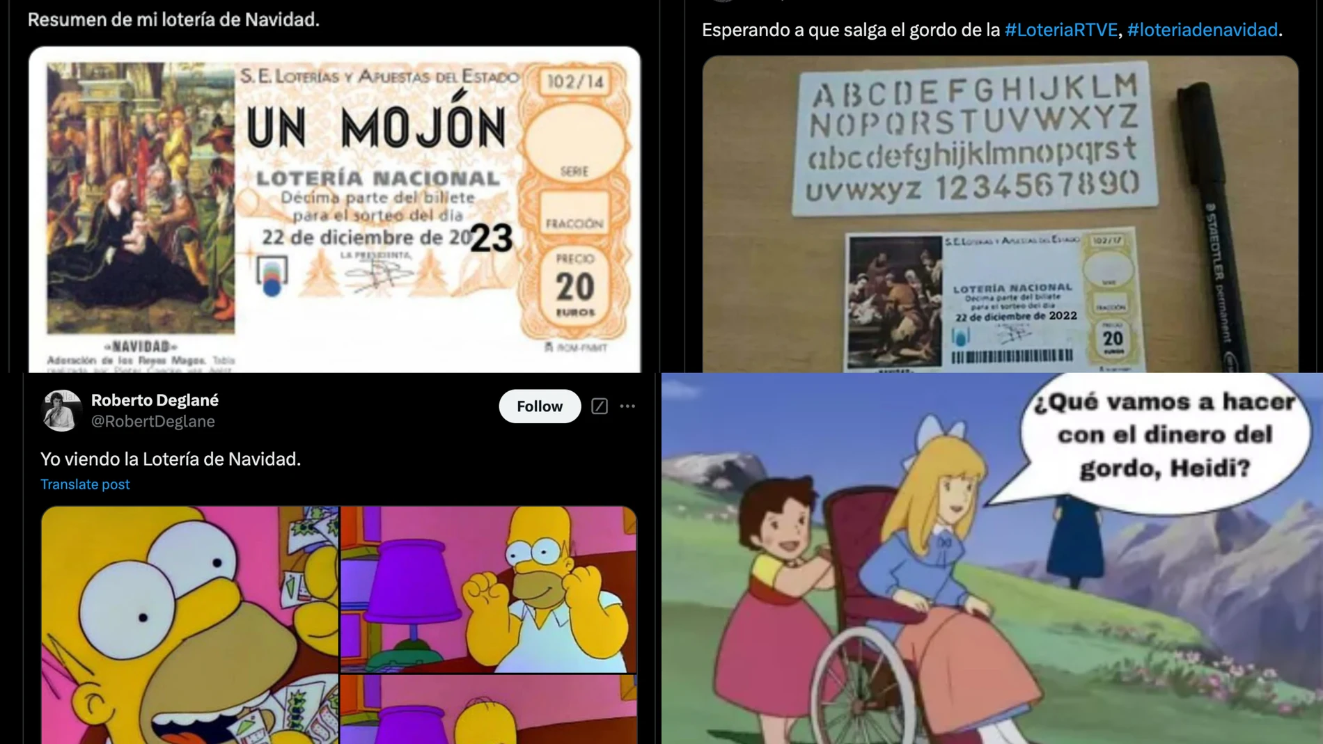 Mejores memes de la Lotería de Navidad 2024: "Nos ha vuelto a tocar salud"