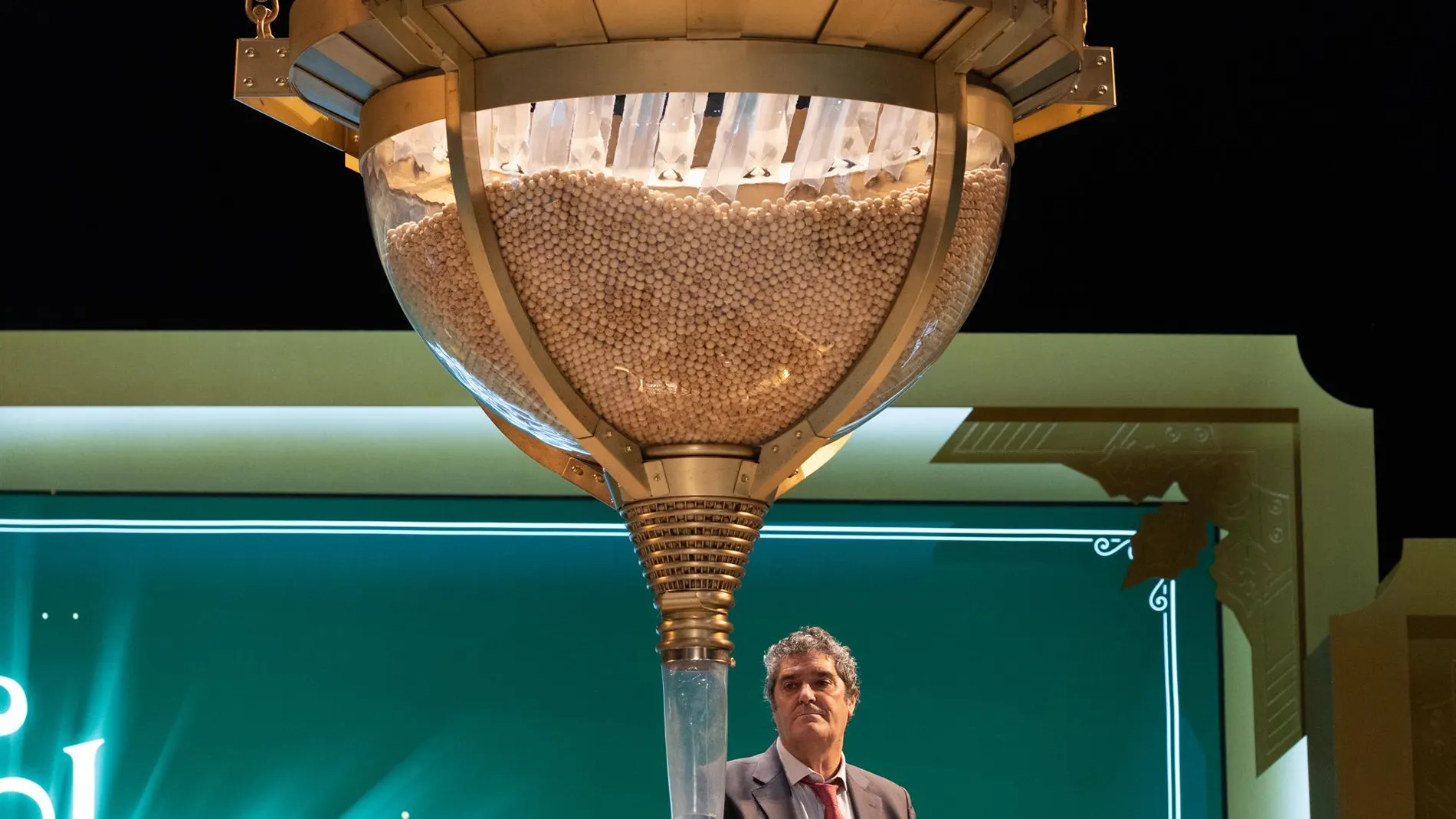 Imagen de archivo del sorteo de hoy.